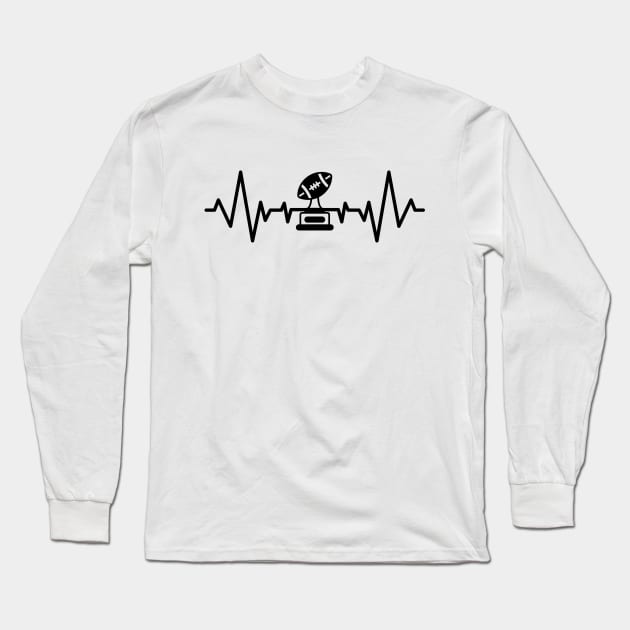 Detroit football Long Sleeve T-Shirt by NomiCrafts